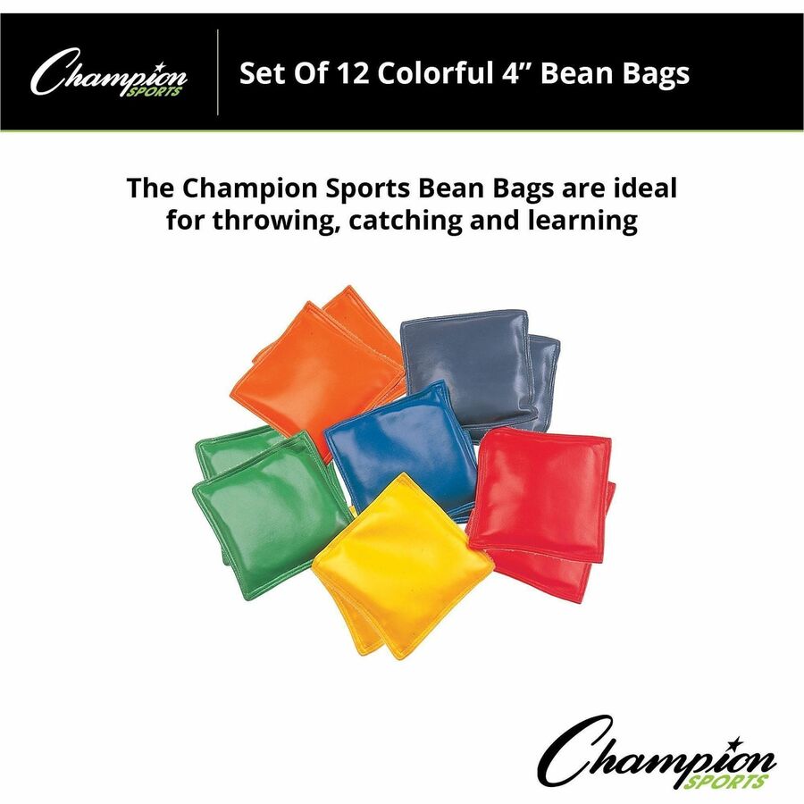 Champion Sports 4" Rainbow Bean Bags - Alternate-Image1