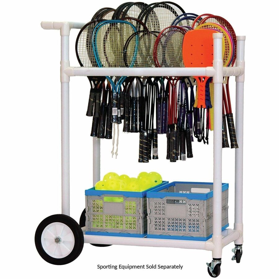 Champion Sports All-Terrain ABS Racket Cart - Alternate-Image5