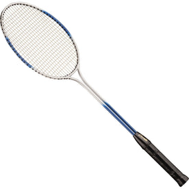 Champion Sports Badminton Racket: Blue Nylon & Steel Blend - Equipment