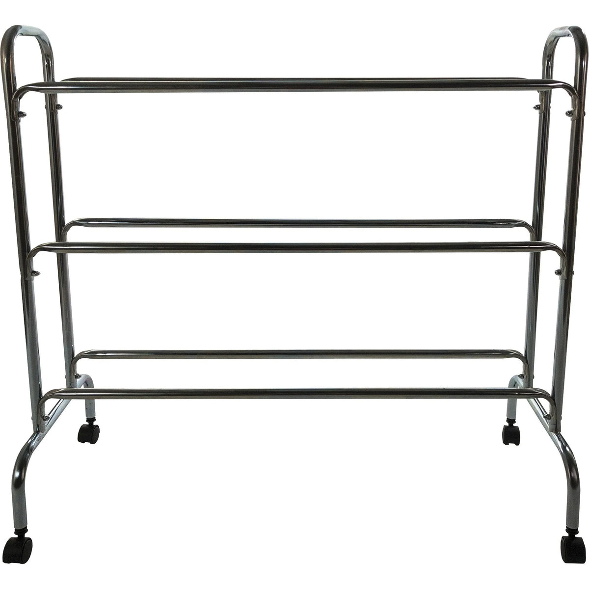 Champion Sports Ball Cart: 12-Ball Powder-Coated Storage Solution - Equipment