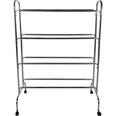 Champion Sports Ball Cart: 16-Ball Powder-Coated Cart with 4 Casters - Equipment