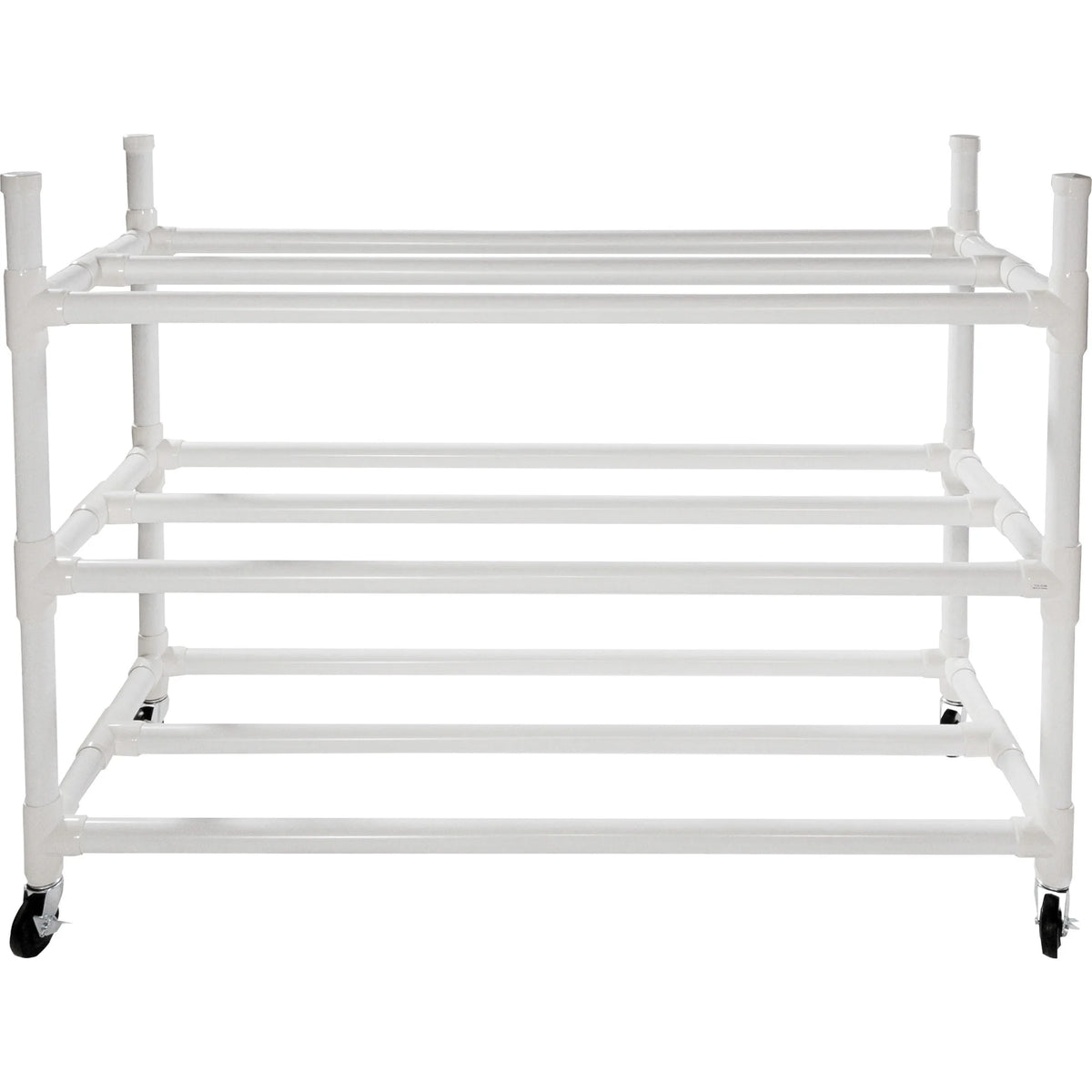 Champion Sports Basketball Cart: Heavy-Duty 4-Caster Plastic Cart - Equipment