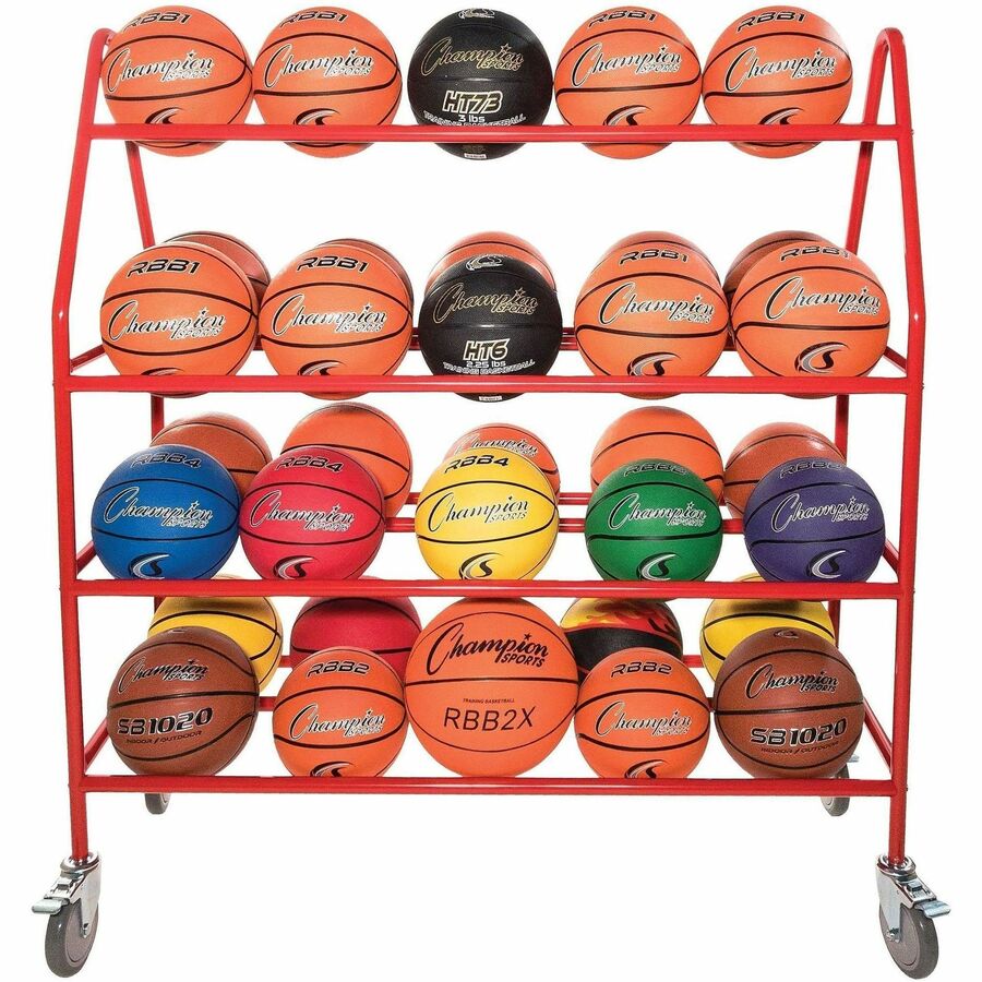 Champion Sports Deluxe Pro Ball Cart - Alternate-Image2