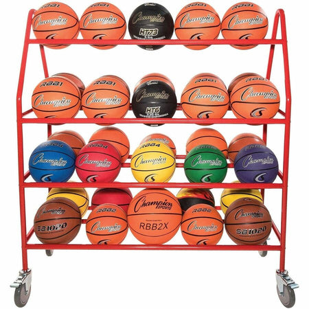 Champion Sports Deluxe Pro Ball Cart - Alternate-Image2