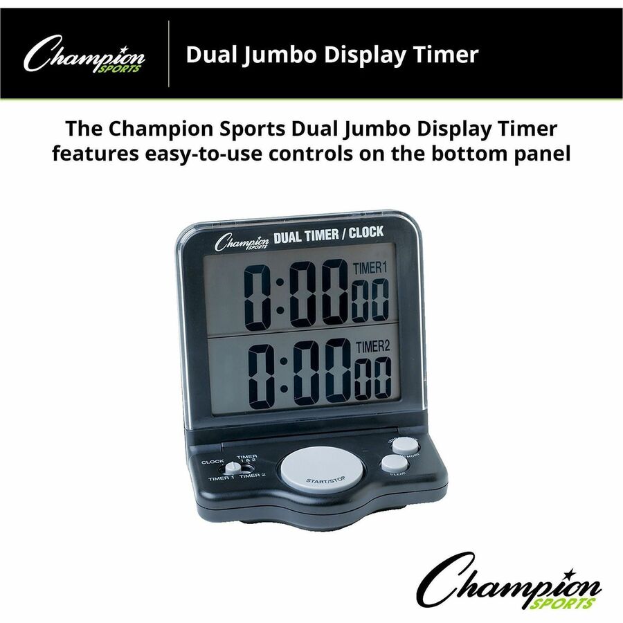 Champion Sports Dual Jumbo Display Timer - Alternate-Image4