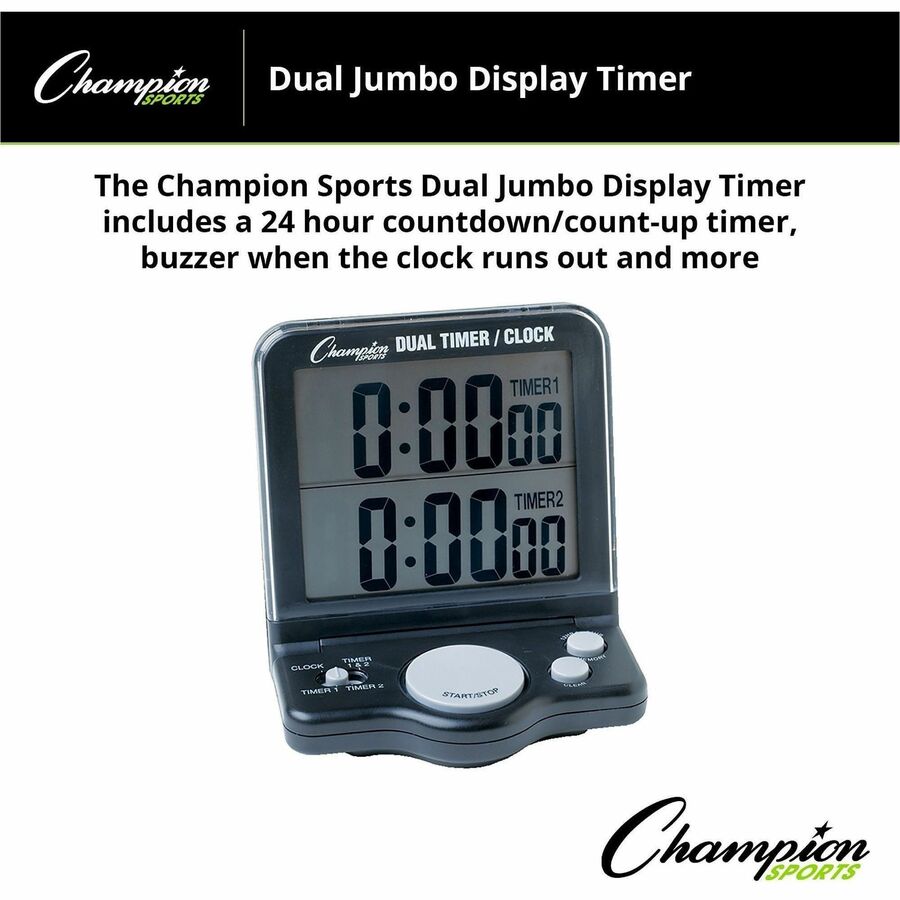 Champion Sports Dual Jumbo Display Timer - Alternate-Image2