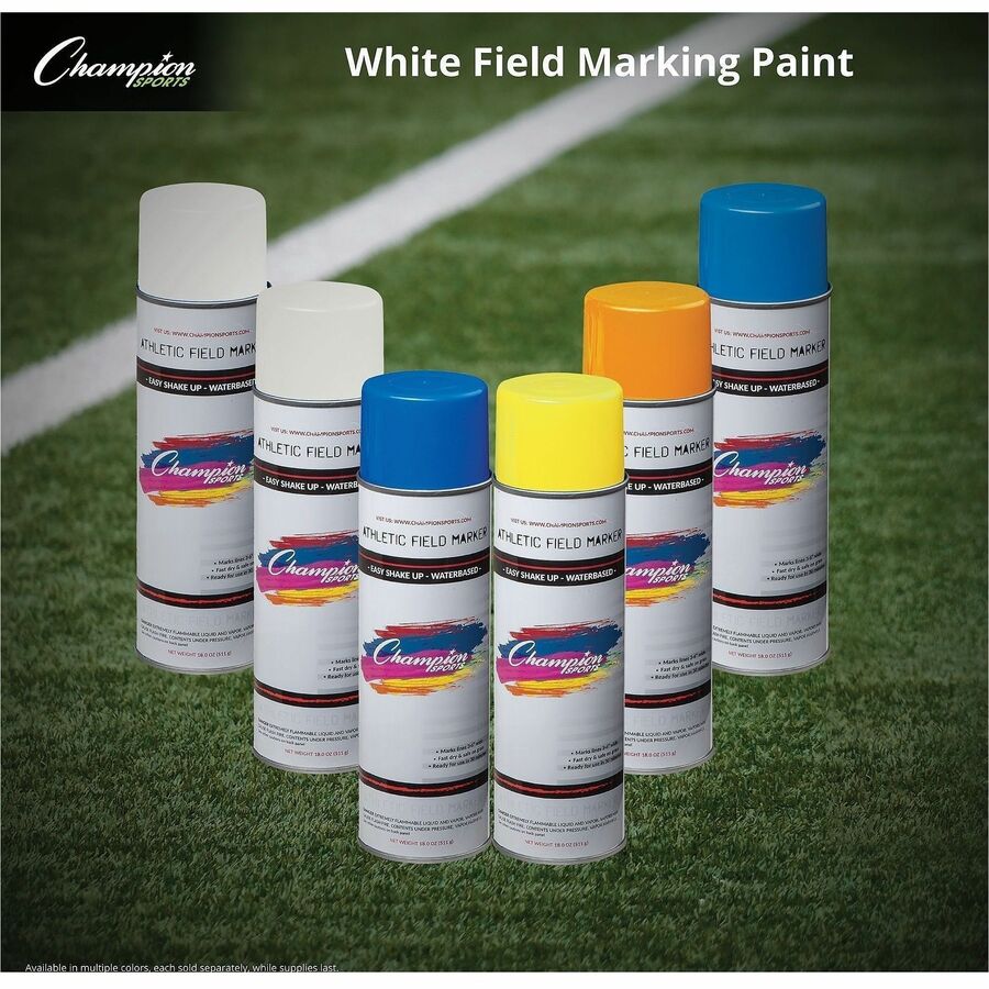 Champion Sports Field Marking Paint White - Alternate-Image4