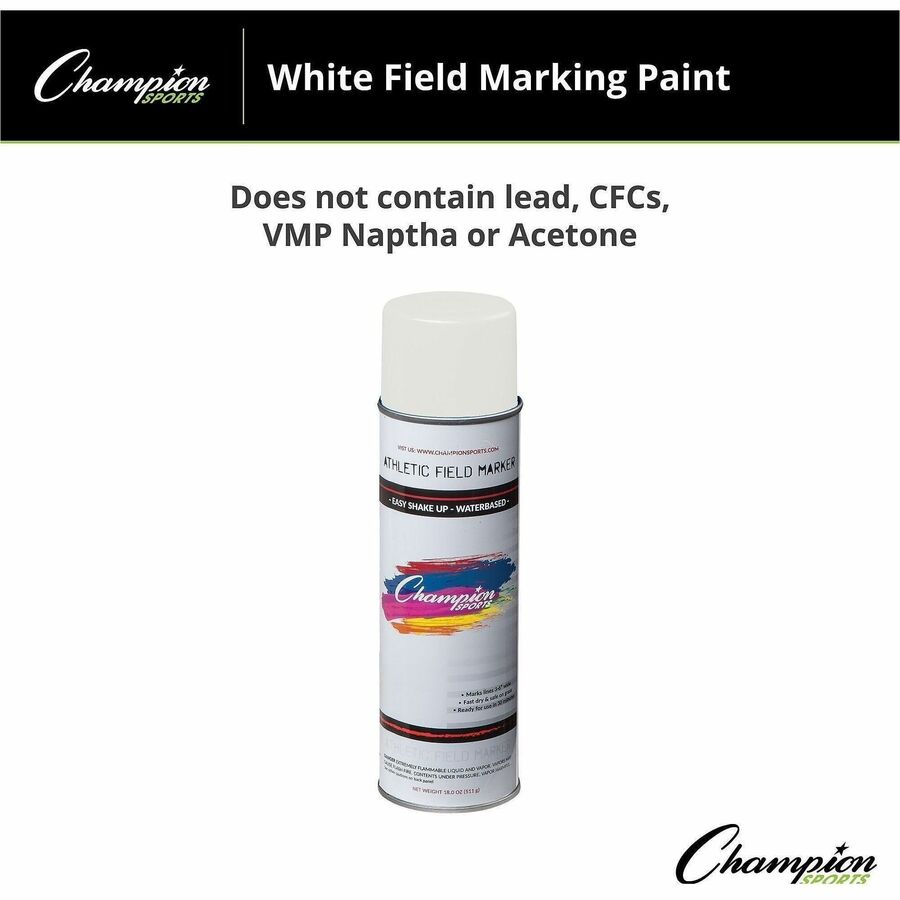 Champion Sports Field Marking Paint White - Alternate-Image3
