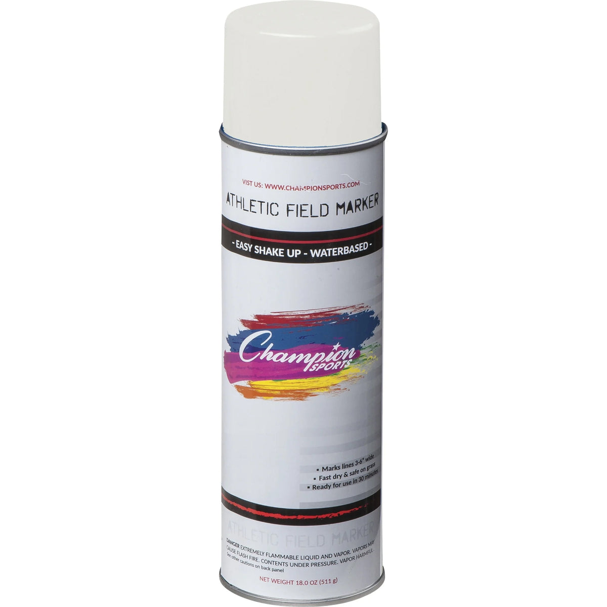 Champion Sports Field Marking Paint: White - 12 Carton Pack - Equipment