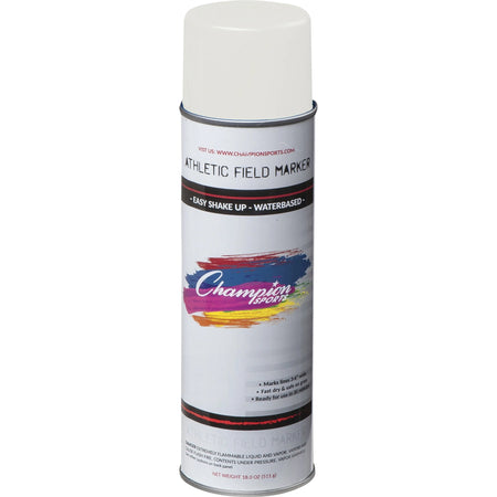 Champion Sports Field Marking Paint: White - 12 Carton Pack - Equipment