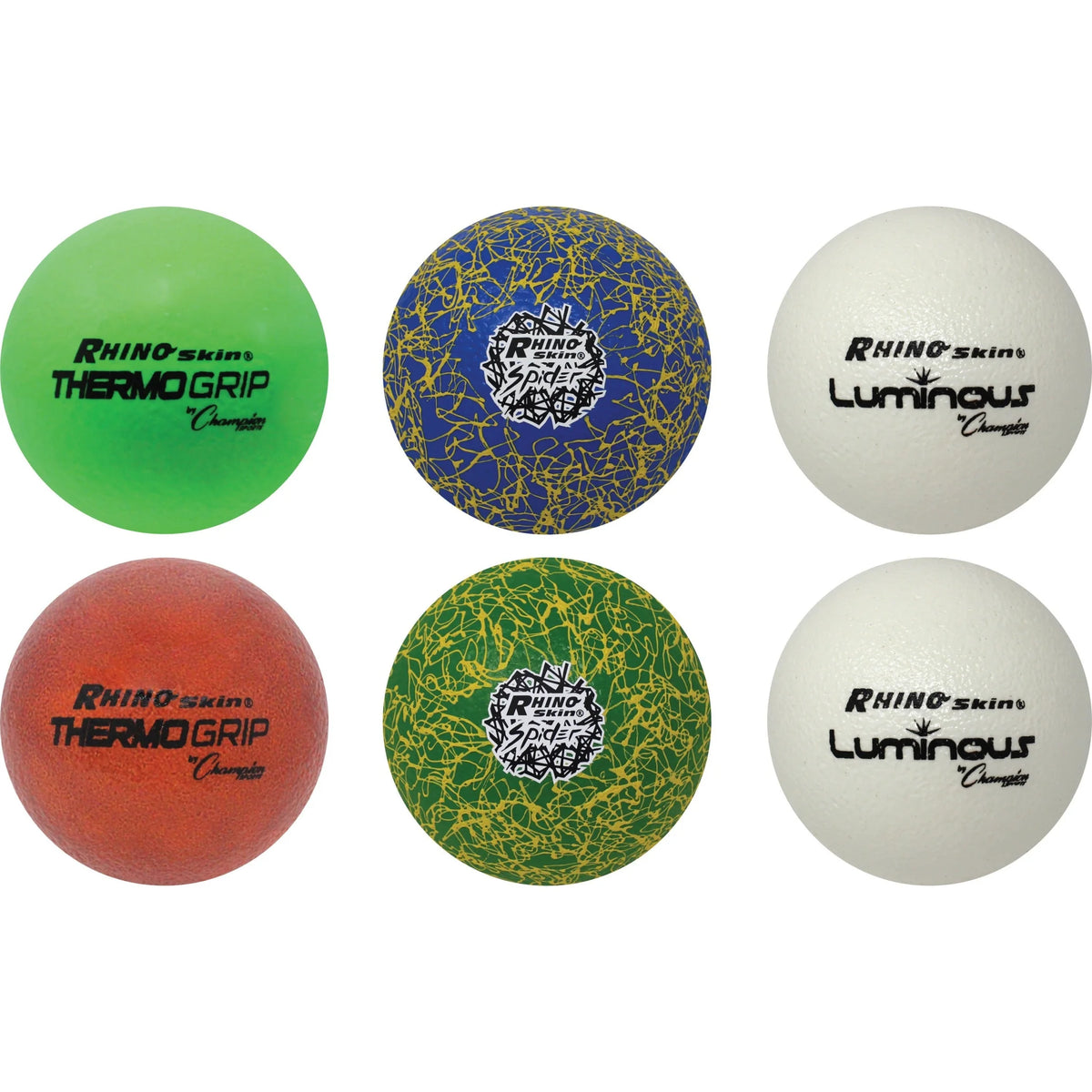 Champion Sports Foam Variety Set - 6.30’’ - 6 Pieces - Equipment