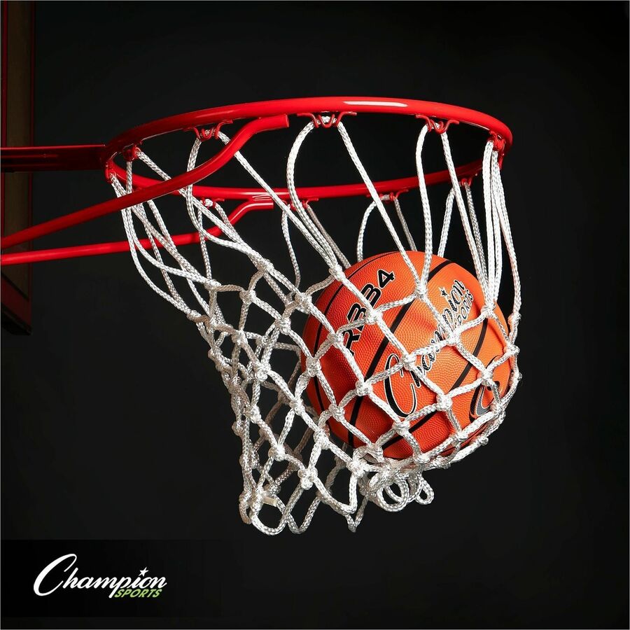 Champion Sports Intermediate Rubber Basketball Orange - Alternate-Image4