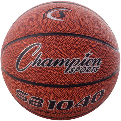 Champion Sports Junior Composite Basketball - Perfect for Young Players - Equipment