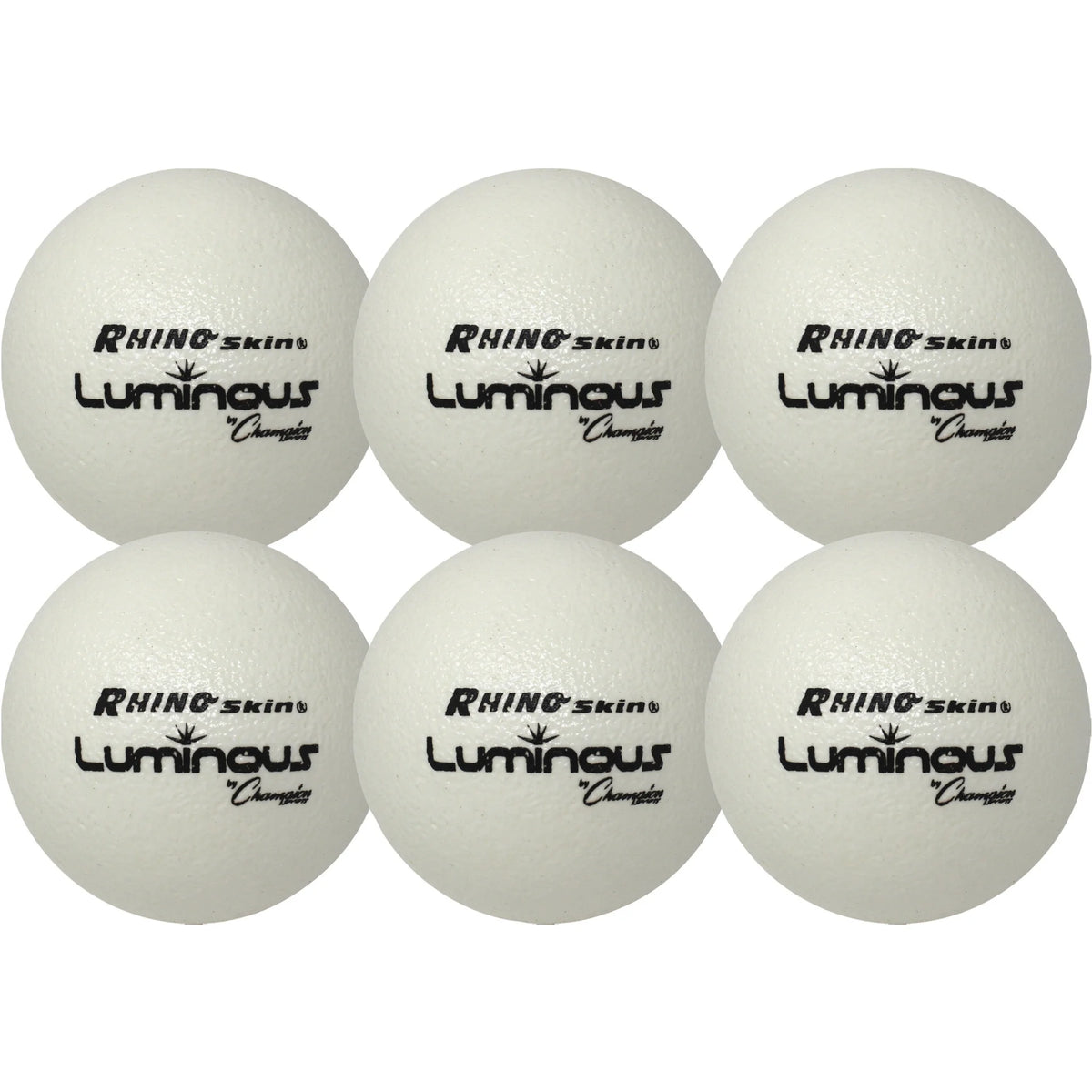 Champion Sports Luminous Foam Set - 6.30’’ - 6 Pieces - Equipment