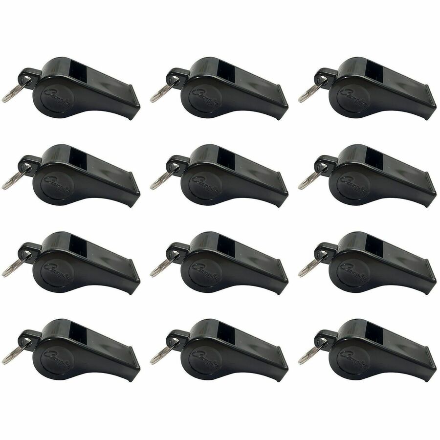 Champion Sports Medium Weight Plastic Whistle - Alternate-Image4