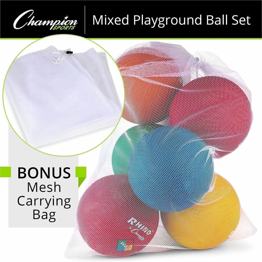 Champion Sports Mixed Playground Ball Set - Alternate-Image8