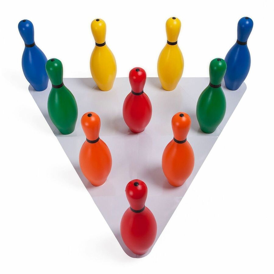 Champion Sports Multi-Color Plastic Bowling Pin Set - Alternate-Image7