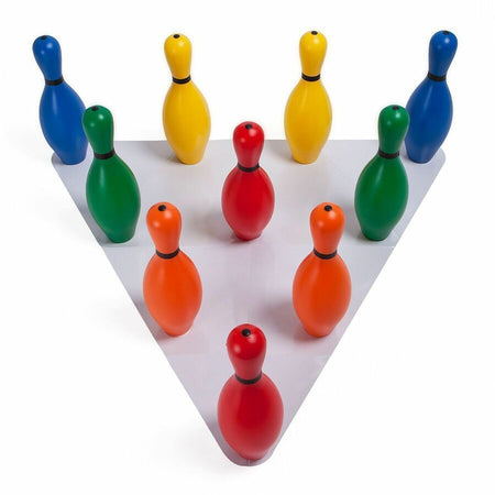 Champion Sports Multi-Color Plastic Bowling Pin Set - Alternate-Image7
