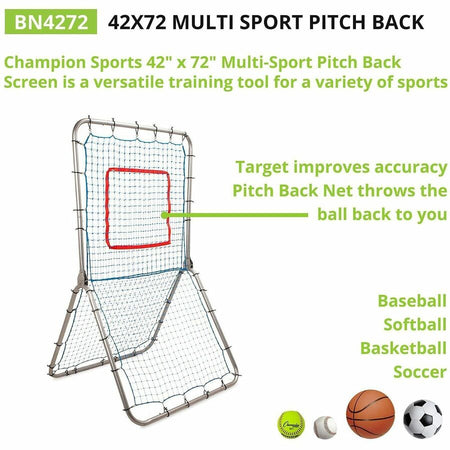 Champion Sports Multi-Sport Pitch Back Screen - Alternate-Image2