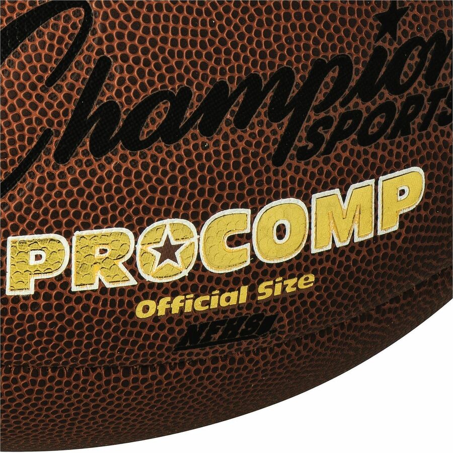 Champion Sports Official Size Pro Composition Football - Alternate-Image6