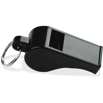 Champion Sports Plastic Whistle - Black (1 Dozen) - Equipment