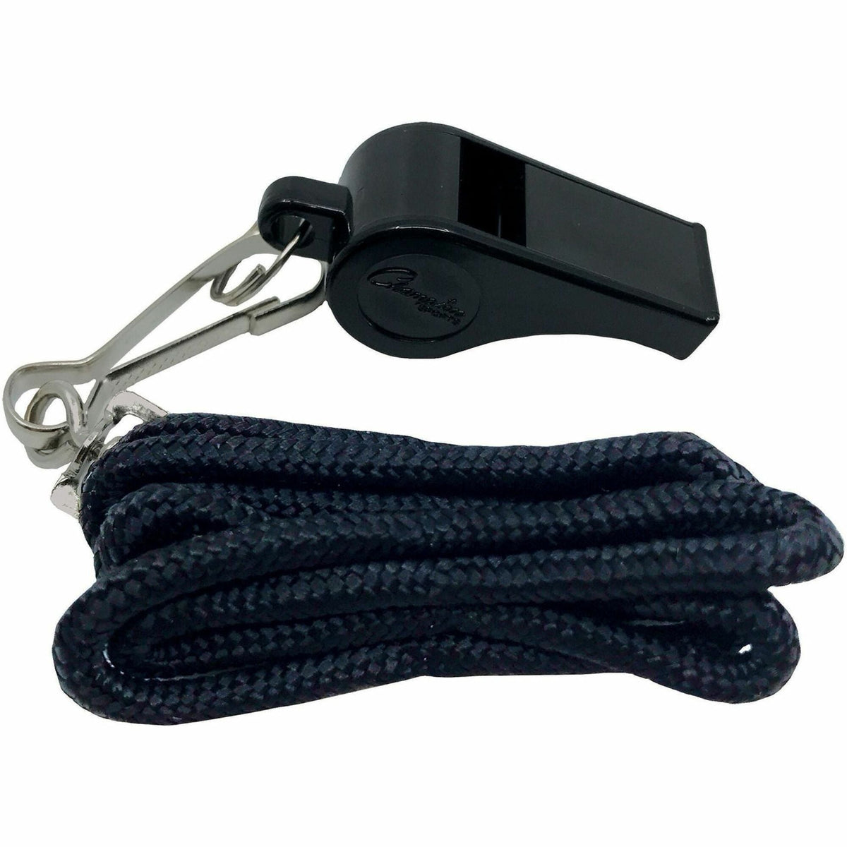 Champion Sports Plastic Whistle/Bulk Lanyard Pack - 2000