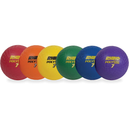 Champion Sports Playground Ball Set - 8.50’’ - 6 Colors - Balls - Equipment