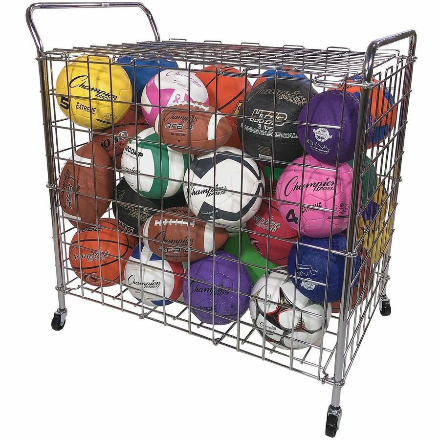 Champion Sports Portable Lockable Ball Locker - Alternate-Image2