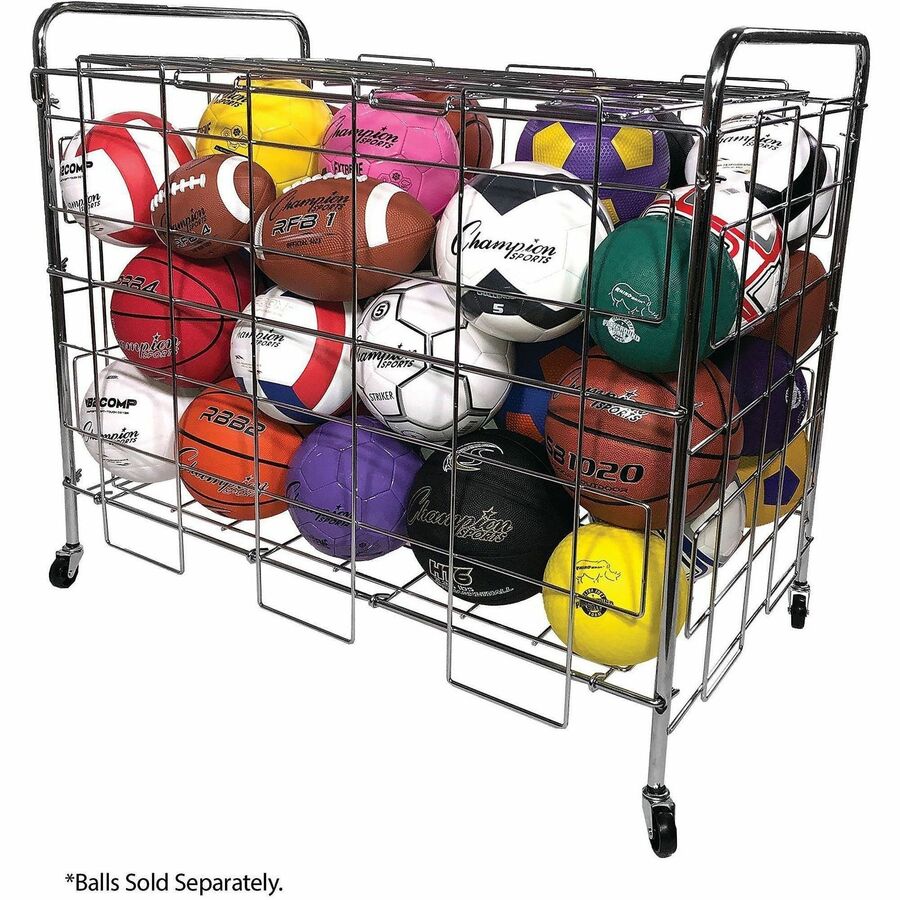 Champion Sports Portable Lockable Ball Locker - Alternate-Image4