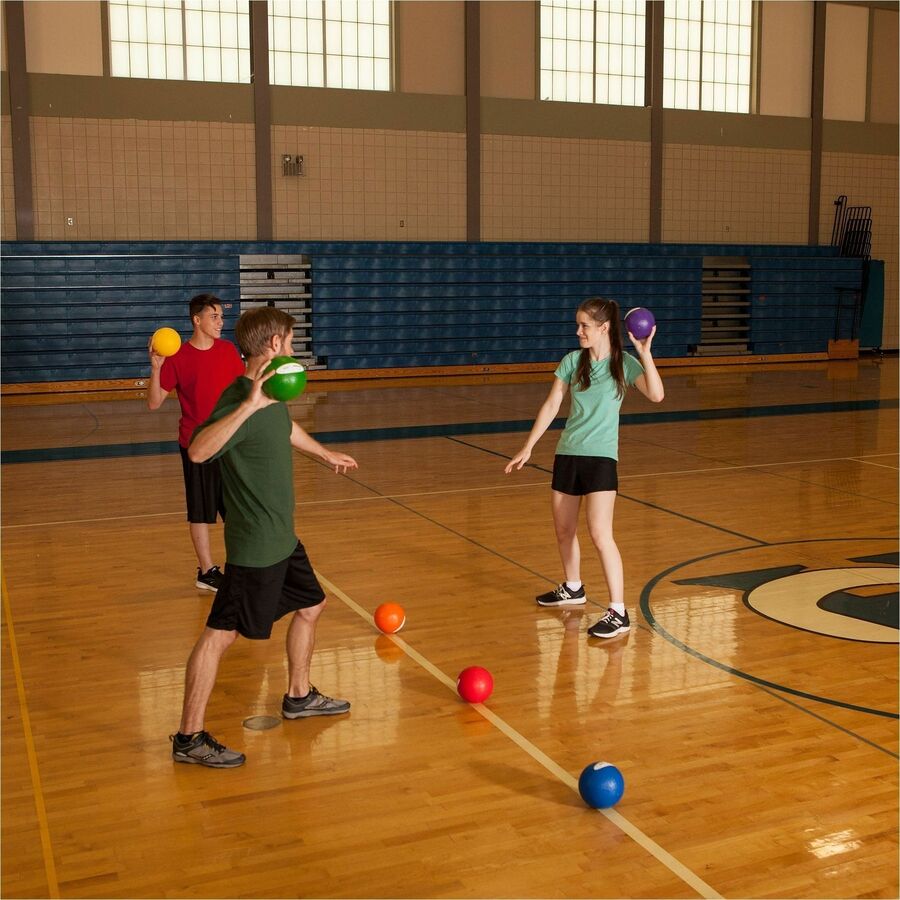 Champion Sports Rhino Skin Low Bounce Dodgeball Set - Alternate-Image6
