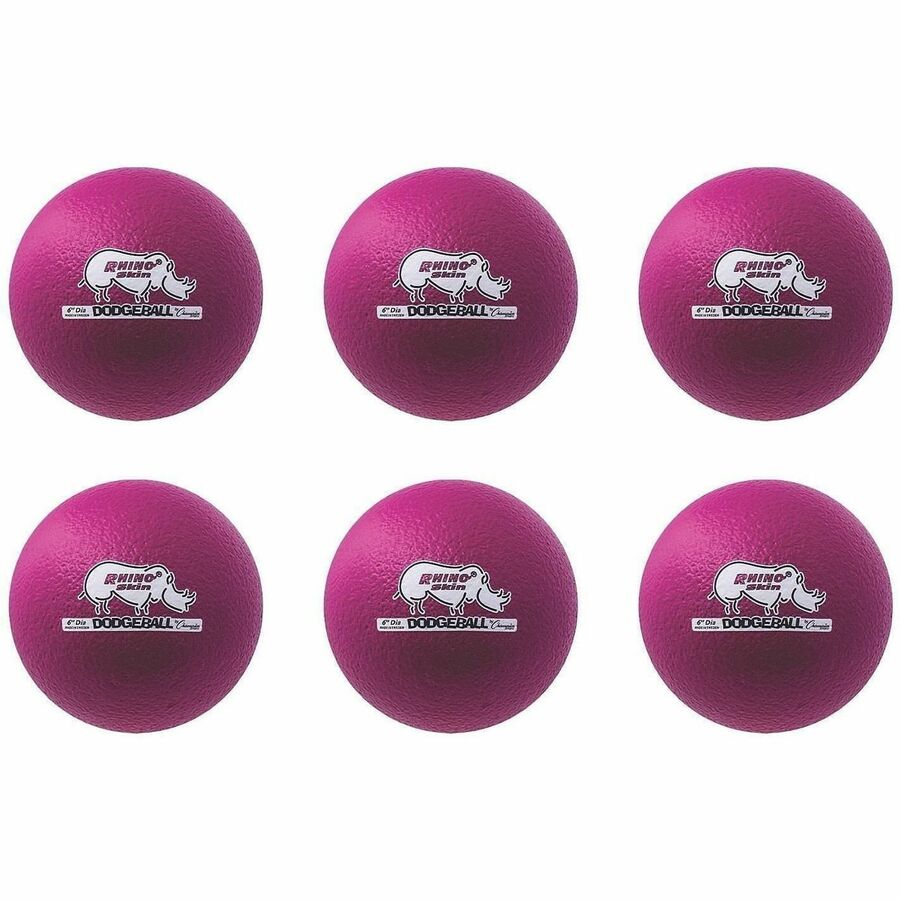 Champion Sports Rhino Skin Low Bounce Dodgeball Set - Alternate-Image3