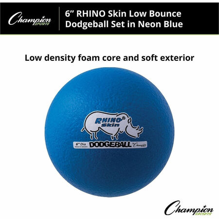 Champion Sports Rhino Skin Low Bounce Dodgeball Set - Alternate-Image2