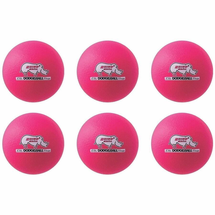 Champion Sports Rhino Skin Low Bounce Dodgeball Set - Alternate-Image3
