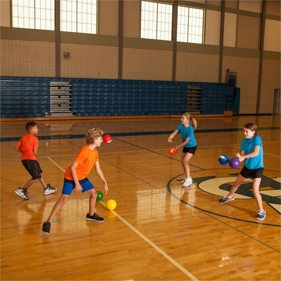Champion Sports Rhino Skin Low Bounce Dodgeball Set - Alternate-Image4