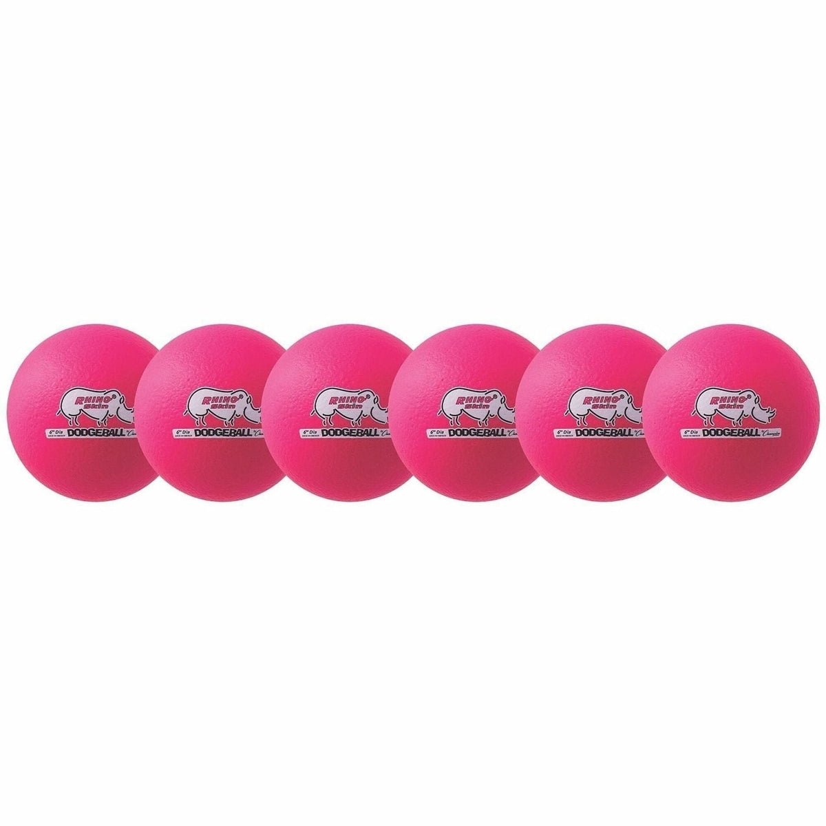 Champion Sports Rhino Skin Low Bounce Dodgeball Set - 2000