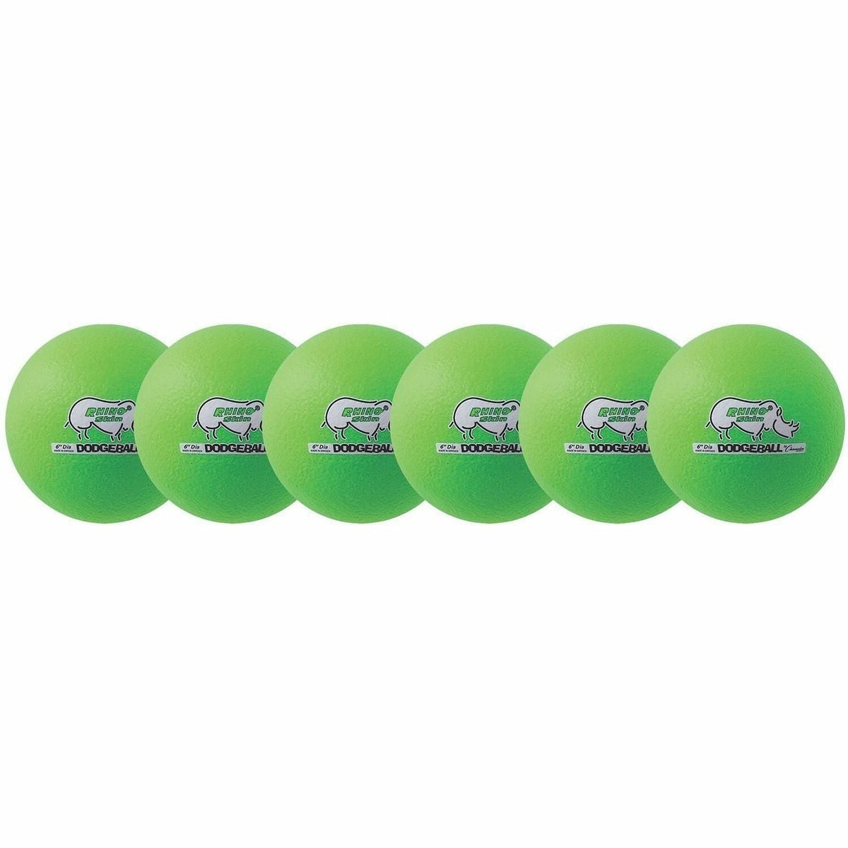 Champion Sports Rhino Skin Low Bounce Dodgeball Set - 1500