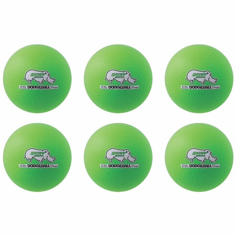 Champion Sports Rhino Skin Low Bounce Dodgeball Set - Alternate-Image3