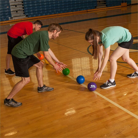 Champion Sports Rhino Skin Low Bounce Dodgeball Set - Alternate-Image5