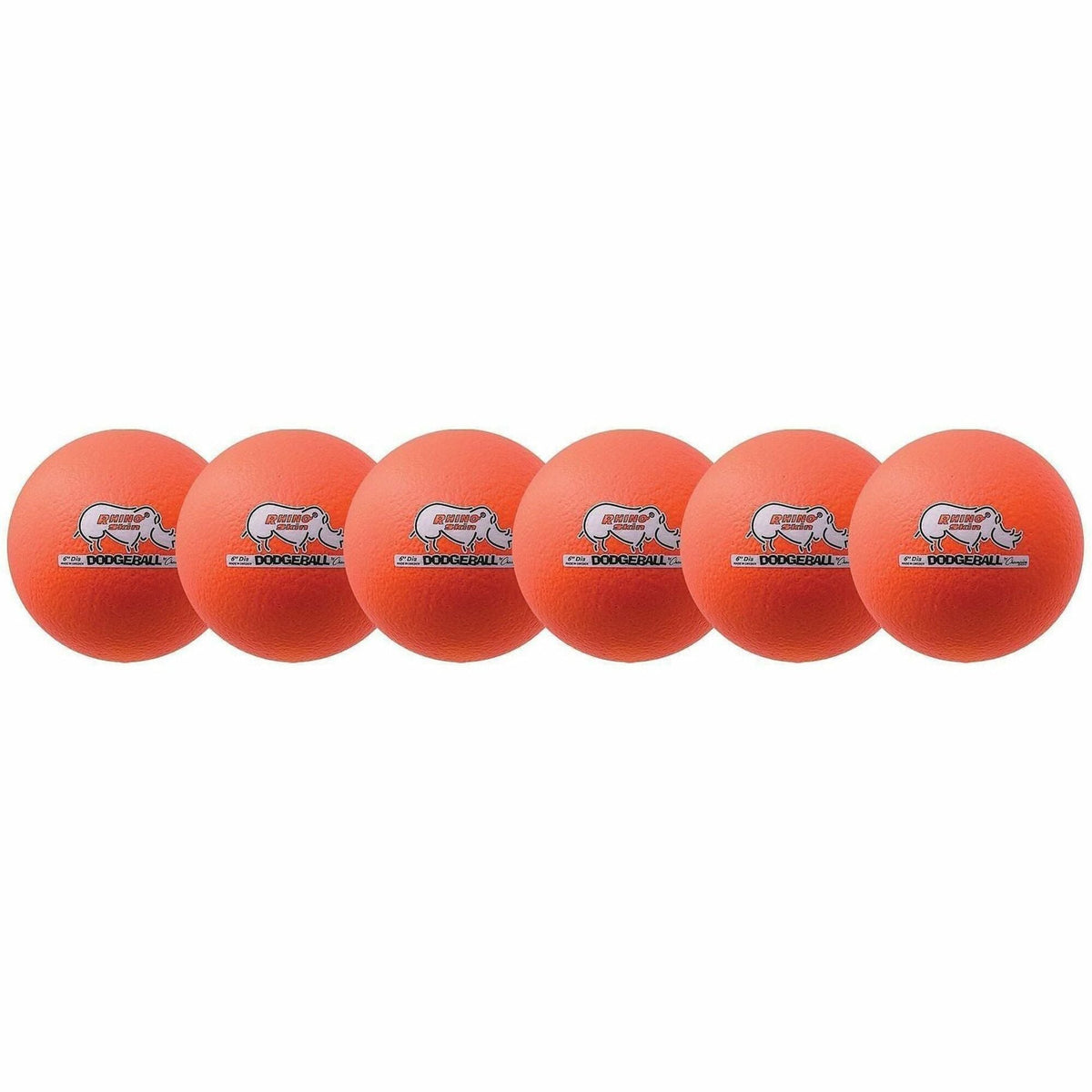 Champion Sports Rhino Skin Low Bounce Dodgeball Set - 2000