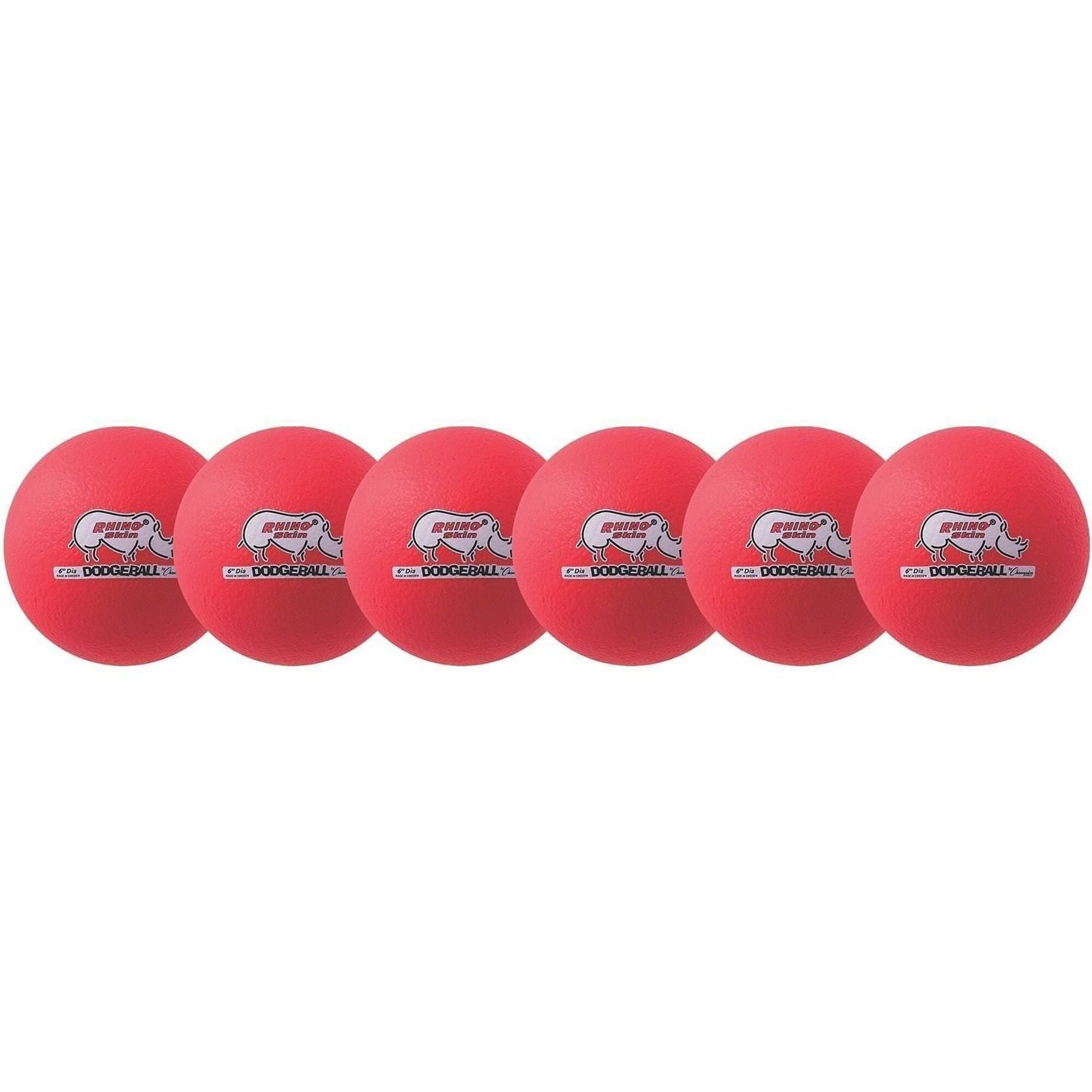 Champion Sports Rhino Skin Low Bounce Dodgeball Set - 2000