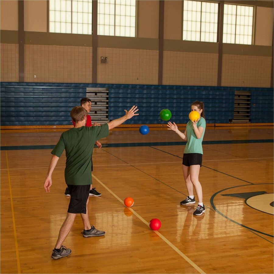 Champion Sports Rhino Skin Low Bounce Dodgeball Set - Alternate-Image7