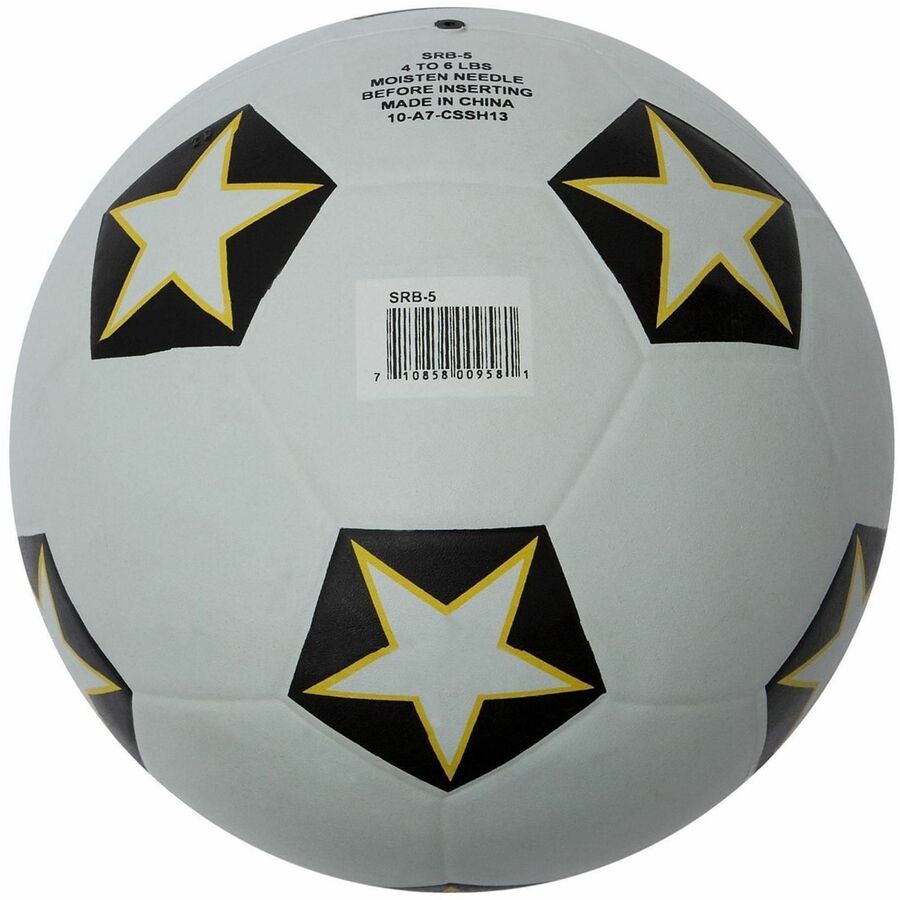Champion Sports Rubber Soccer Ball Size 5 - Alternate-Image6