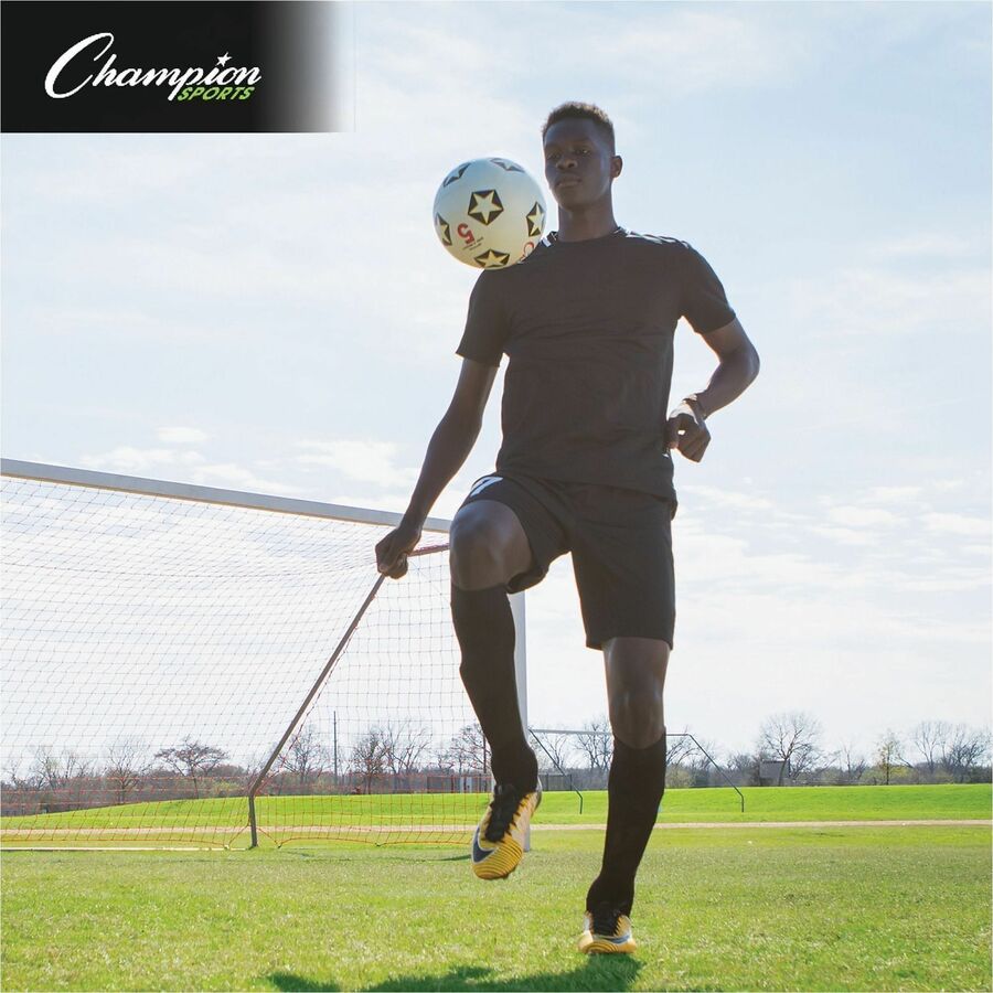 Champion Sports Rubber Soccer Ball Size 5 - Alternate-Image5