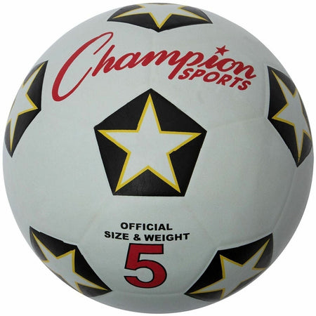 Champion Sports Rubber Soccer Ball Size 5 - 1500