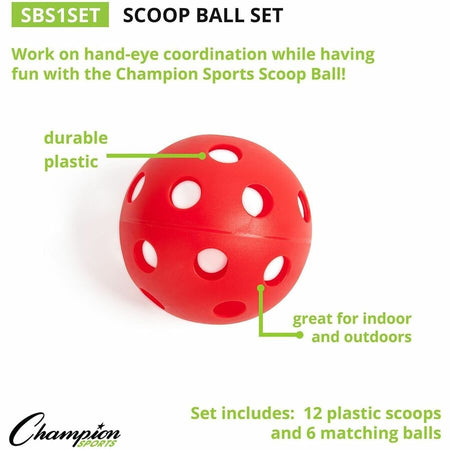 Champion Sports Scoop Ball Set - Alternate-Image1