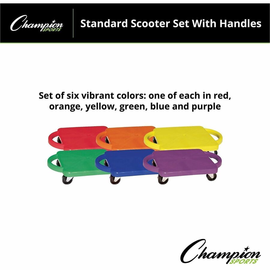 Champion Sports Standard Scooter Set w/Handles - Alternate-Image4