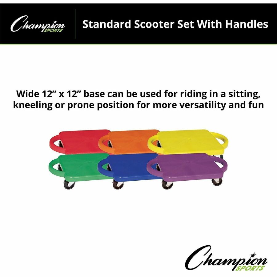 Champion Sports Standard Scooter Set w/Handles - Alternate-Image3