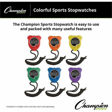 Champion Sports Stop Watch Set - Alternate-Image1