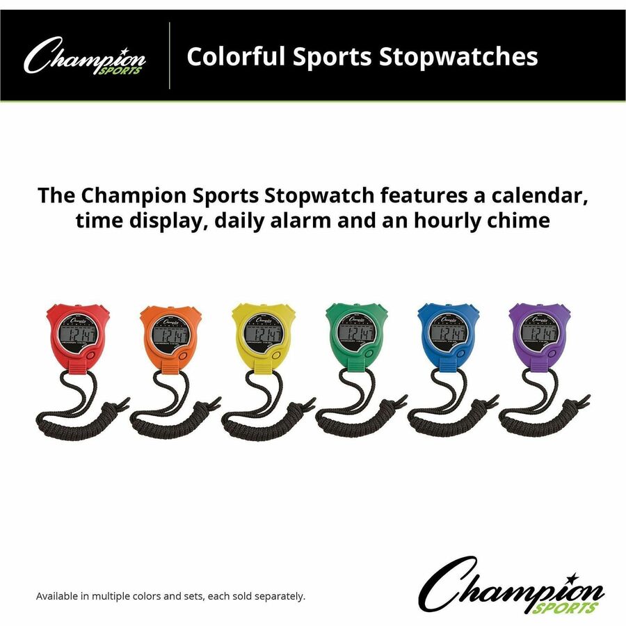 Champion Sports Stop Watch Set - Alternate-Image3