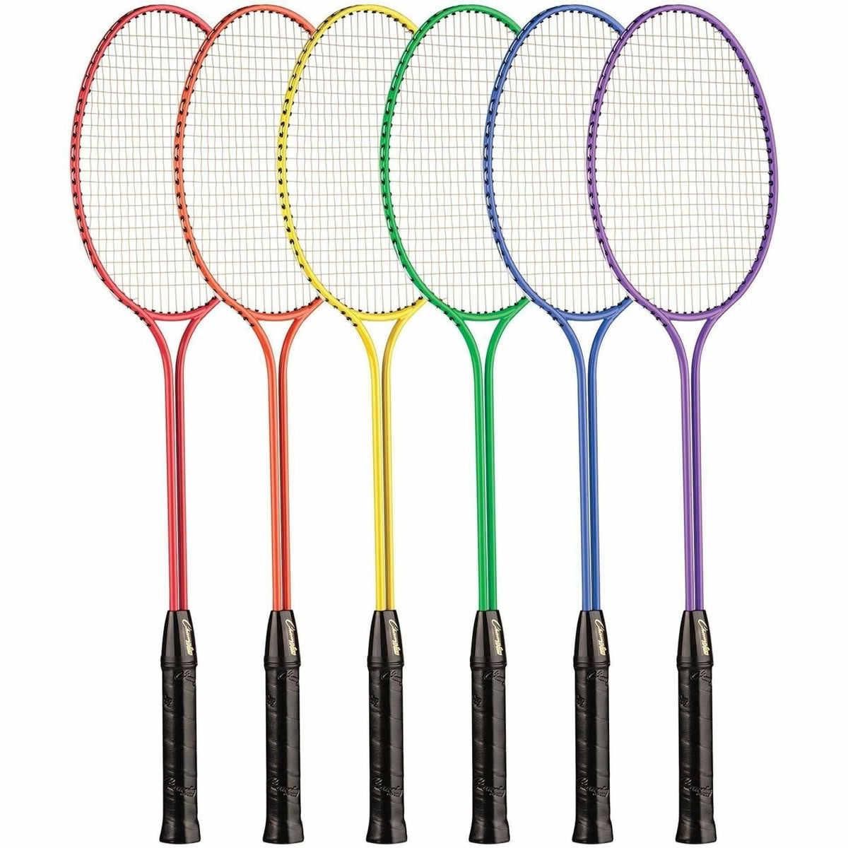 Champion Sports Tempered Steel Twin Shaft Badminton Racket Set - 2000